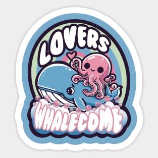 Lover’s Welcome! Sticker